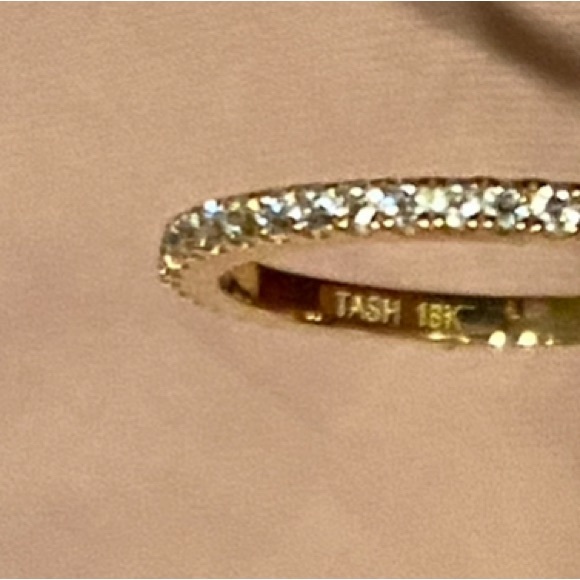 NIB Maria Tash Diamond Eternity Hoop Earring - Picture 5 of 10